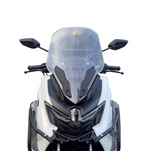 Pare-brise de style course modifié pour Yamaha NMAX 2025-2026, pare-brise haut NMAX, extension de pare-brise, barre transversale - Product Image 3
