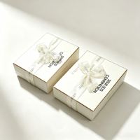 Boîtes cadeaux rigides personnalisées en papier avec logo pour bijoux, cosmétiques, cadeaux en gros