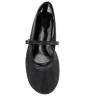 Ballerines en maille respirante à la mode Ballerines Mary Jane Chaussures pour femmes Noir Nude