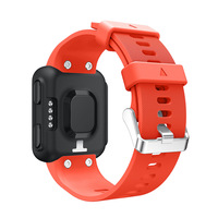 Bracelet de rechange officiel en silicone souple et respirant, étanche, pour montres Garmin Forerunner 35 30