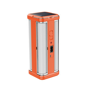 Lanterna <span class=keywords><strong>Solare</strong></span> da Campeggio Ricaricabile con Gancio Telescopico, Luce d'Emergenza Portatile per Tenda - Product Image 1