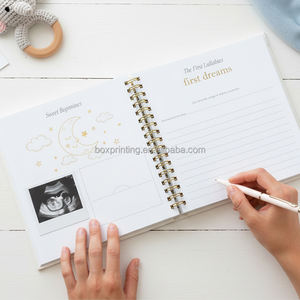 <span class=keywords><strong>Livre</strong></span> de scrapbooking personnalisé <span class=keywords><strong>pour</strong></span> bébé <span class=keywords><strong>livre</strong></span> mémoire de première année un <span class=keywords><strong>livre</strong></span> Simple de premiers Journal de bébé - Product Image 2