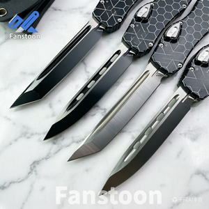 Cuchillo Plegable de Supervivencia con Mango de Aluminio, Venta al Por Mayor de Fábrica, Cuchillo EDC Multifuncional de Bolsillo con Hoja Recta de Acero Inoxidable 5cr13 - Product Image 4