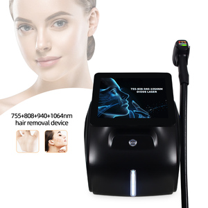 เครื่องกำจัดขนแบบเปลี่ยนหัวได้ 755-808-940-1064 นาโนเมตร อุปกรณ์รักษาผิวหนัง แหล่งพลังงานไฟฟ้า ระบบทำความเย็น TEC - Product Image 3