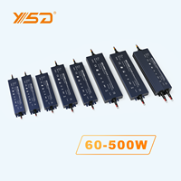 YSD 100W Driver LED Super Fin IP67 Étanche ROHS 1-100W Aluminium Monocouche AC-DC Éclairage Extérieur Transfert d'Énergie DC