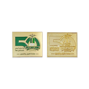 Badge adhésif personnalisé, épingle 3M, lettre personnalisée, logo, émail doux, autocollants pour coque de téléphone pour l'Arabie Saoudite, le Qatar, le Koweït - Product Image 2