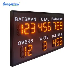 Hot Sale Product Outdoor Waterproof Electric Scoreboard Wireless Remote Control Led Cricket Digital Scoreboard