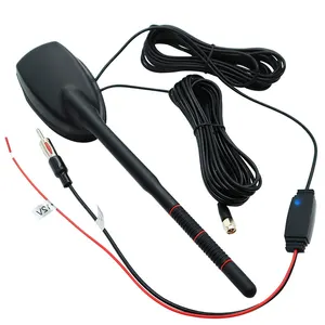 אנטנת רכב GPS בעל רווח גבוה 20dB FM AM DAB מגבר רדיו אנטנת שילוב לרכב מתאימה לרוב כלי הרכב