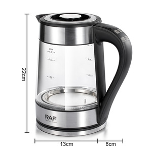 Digital Temperature Display Hot Water Boiler Electric Kettle <b>Tea</b> Pot with <b>Infuser</b> Automatic Shut Off - Product Image 4