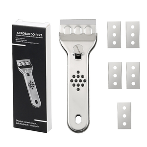 Espátula Multiusos de Acero Inoxidable DFU227 para Azulejos de Cerámica, Cuchilla para Limpiar Vidrio, Cuchillo Raspador, Herramientas de Limpieza para el Hogar - Product Image 4