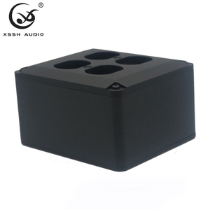 מעטפת שקע חשמלי IEC עם 4 חורים, XSSH YIVO אודיו, עשה זאת בעצמך, יצרן ציוד מקורי, יצרן עיצוב מקורי, סגסוגת אלומיניום, תקן אמריקאי, קופסת שקע חשמל IEC - Product Image 3