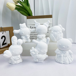 Moule <span class=keywords><strong>en</strong></span> silicone pour figurine <span class=keywords><strong>en</strong></span> plâtre à peindre soi-même - Moule 3D <span class=keywords><strong>de</strong></span> personnage <span class=keywords><strong>de</strong></span> dessin animé pour l'artisanat des enfants, la fabrication <span class=keywords><strong>de</strong></span> résine et <span class=keywords><strong>de</strong></span> bougies parfumées - Product Image 4