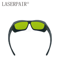 Lunettes de sécurité laser haute visibilité pour diodes, ND: YAG, laser à fibre (450 nm, 808 nm, 980 nm, 1064 nm) avec certification CE EN207