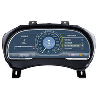 DOS 12.3'' LCD Dashboard Speedometer Mobil untuk Cadillac XTS/CTS/SRX/ATS LCD Instrument Crysta Digital Cluster