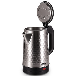 Hervidor Eléctrico de Acero Inoxidable de 1500W, 2.0L, Hervidor de Agua de Ebullición Rápida, Electrodoméstico para Calentar Agua Caliente en la Cocina - Product Image 3