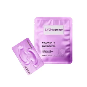 10% tipo III colágeno pureza 99% eficácia produtos de cuidados da pele anti-envelhecimento empresa anti-rugas liofilizado olho máscara essência soro