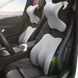 <b>Memory</b> Foam Car <b>Pillow</b> for Car Seat with Adjustable Strap for Neck Pain Relief and Cervical Support Car Neck <b>Pillow</b> - Product Image 5