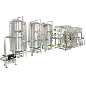 6000 L/H automatische RO-UV-Wasserbehandlungsmaschine Anlage Brunnenwasserfiltersystem