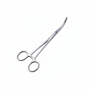 Venta al por mayor herramientas de pesca de acero inoxidable fórceps 7 ''fórceps de pesca hemostático tijera quirúrgica recta y curvada - Product Image 1