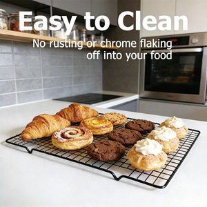 Baking Cooling Rack 10x15.8 Inch Half Sheet Oven Safe Elevated For Even Cooling Cookie Tools - Product Image 4