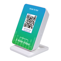 Terminal de paiement F96 avec génération de code QR dynamique, écran LCD et haut-parleur