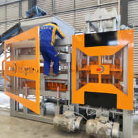 Grande capacité de production QT10-15 machine de pose de briques hydraulique entièrement automatique pour pavé bloc creux usine