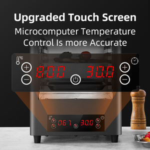 Forno Elettrico Portatile da Esterno in Acciaio Inox per Pizza e Barbecue, Capacità 7L, Termostato Regolabile, Protezione da Surriscaldamento - Product Image 6