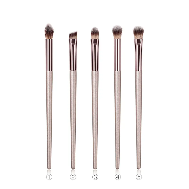 Bueart Professionele Oogschaduw Eyeliner Blending Eye Make-Up Kwasten Set Soft Blending Definiëren Brow Smudge Shadow Brush