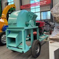 Broyeur de souches de champignons portable à moteur avec une capacité élevée de 2T/H pour une utilisation agricole polyvalente