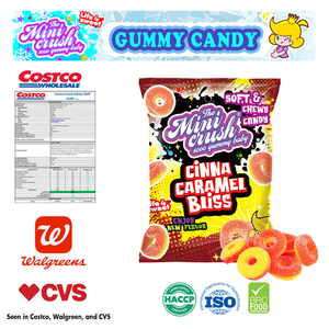 Mayorista Caramelo <span class=keywords><strong>Canela</strong></span> Embalaje Anillo de Melocotón Personalizado Sabores Caramelo de Goma Saludable - Product Image 5
