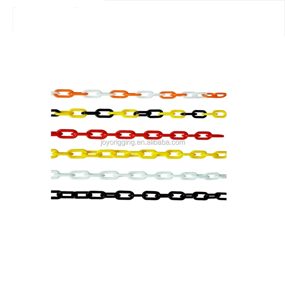 Coloured Traffic Roadway Safety decorative plastic chain