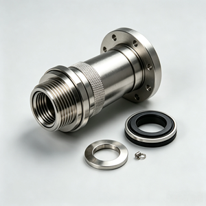 CNC Machined Stainless Steel <b>Cable</b> Gland, Waterproof Marine <b>Cable</b> Connector With Spare Sealing Accessories Made Per Your Drawing - Product Image 1