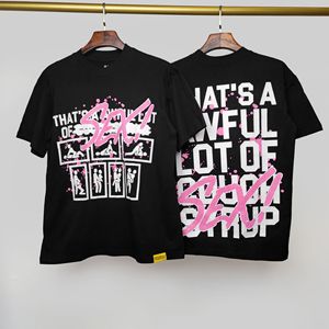 สินค้ามาใหม่ เสื้อยืดผู้ชายลายพิมพ์ "THAT'S a AWFUL LOT of COUGH SYRUP" คุณภาพเยี่ยม ผ้าฝ้าย 100% ทรงโอเวอร์ไซส์ - Product Image 6