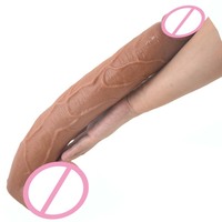 Dildo réaliste super long de 15,5 pouces (39,5 cm), pénis artificiel, gros dildo puissant pour femmes, jouets de masturbation féminine