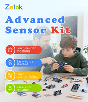 Kit de Aprendizaje DIY para Principiantes Zetok - Kit de Iniciación a la Educación STEM con Módulo de Circuitos Electrónicos y Programación para Fines Educativos