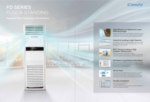 Bán Buôn 18000 36000 48000 BTU Làm Mát Chỉ 220V/50Hz Hộ Gia Đình Chia Tủ Tiết Kiệm Năng Lượng Tầng Thường Vụ <span class=keywords><strong>AC</strong></span> Điều Hòa Không Khí - Product Image 5