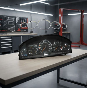 Nieuwe populaire auto dashboard meter chromen <span class=keywords><strong>ring</strong></span> trim hoge kwaliteit voor Mercedes W210 W140 W124 W126 W163 E S ML Klasse accessoires - Product Image 6