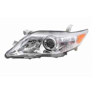 Faro Halógeno para Toyota Camry 2010-2011, Lado Izquierdo, Negro, Nuevo, Repuesto, Sistema de Iluminación Automotriz de 12V - Product Image 1