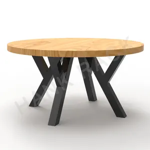 Schwere Tischplatte Unterstützung Stahl Tisch fuß schwarz Y-Form Tischbein Basis