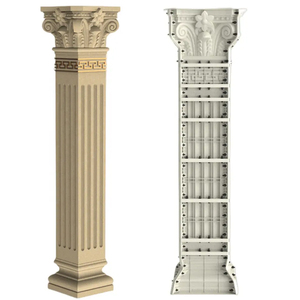 Molde de Pilar Romano para Decoración Exterior de Construcción de 20CM--- --50CM, Material de Construcción de Alta Calidad, Pilar Romano para Exteriores - Product Image 2