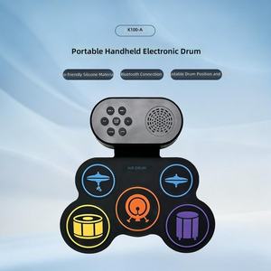 Kit de batterie électronique portable sans fil Orff pour débutants, design ergonomique, idéal pour l'apprentissage du jazz en gros - Product Image 1