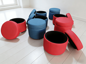 โรงงานนิสโก้ขายส่งโดยตรง เก้าอี้พับเก็บได้หุ้มผ้าอย่างดี ทันสมัย ทนทาน ถอดซักได้ เหมาะสำหรับใช้ในบ้าน ห้องนอน - Product Image 4