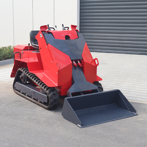 شحن مجاني لودر صغير بعجلات مع ملحقات زاحفة تشمل الدلو من الصين - Product Image 2