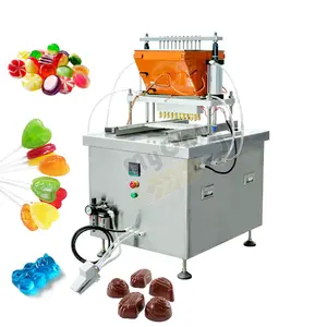 Manuel çikolata Depositor Mini şekerleme kalıbı sakızlı ayı likörü yapmak şeker makinesi