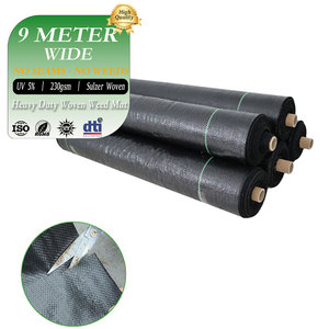 Malla Antihierbas Tejida Chaq de 150 g/m², Geotextil de PP, Tela de Cobertura para Suelo, Resistente a los Rayos UV, para Jardín y Paisajismo - Product Image 1
