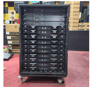 Âm thanh thị trấn 14u PA DJ Rack Road ATA trường hợp nhựa Road trường hợp với mixer Top 20 rack có thể chiều sâu, DJ bàn làm việc và bánh 14 không gian - Product Image 3