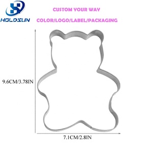 Tagliabiscotti a Forma di Orso in Acciaio Inox <span class=keywords><strong>per</strong></span> Cucina e Pasticceria Natalizia - Product Image 2