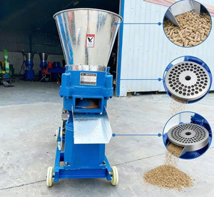 Máquina de pellets para alimento animal, máquina de pellets para alimento de aves, ganado y peces, máquina para hacer alimento para ganado en venta - Product Image 3