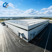 Edificio de Estructura de Acero Galvanizado Prefabricado Personalizado para Fábrica, Almacén, Taller, Edificio Industrial Comercial de Acero