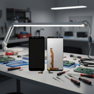 Pantalla Táctil LCD Completa de Repuesto Negra para Alcatel 1C 2019 5009D - Product Image 3